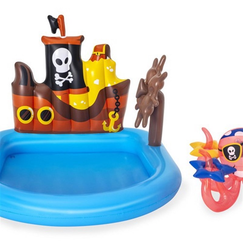Bestway52211游轮戏水池 婴幼儿水池海洋球池 充气儿童娱乐游泳池