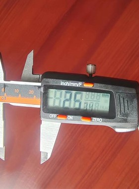 数显游标卡尺150黑色塑壳分数显卡尺整体不锈钢材质大屏显示数据