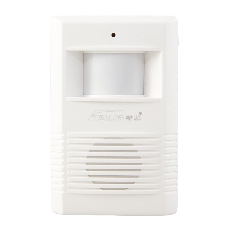 防疫迎宾器智能疫情防控大音量语音提示红外感应无线门铃警报