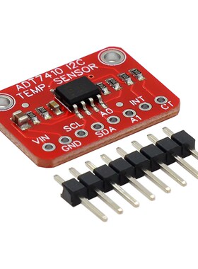 ADT7410高精度I2C温度传感器转接板