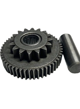 摩托车配件福禧花嫁巧格100 RSZ100鬼火JOG100启动马达齿+销