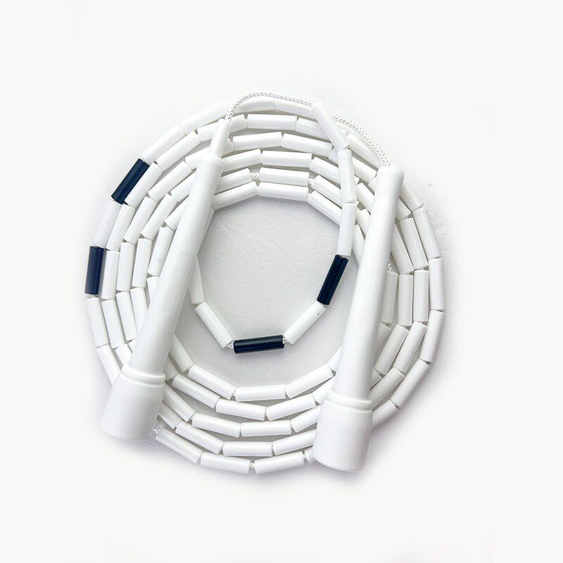 程式跳无限硬竹节跳绳成人健身中小学生儿童比赛表演花样珠节跳绳