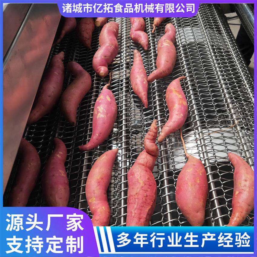 供应隧道式烤红薯机地瓜烘烤设备电加热红薯烘烤线设计