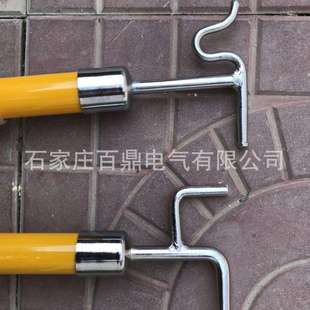 35kv3节5米万字头拉杆异型头拉杆拉闸杆令克棒挑头式操作杆