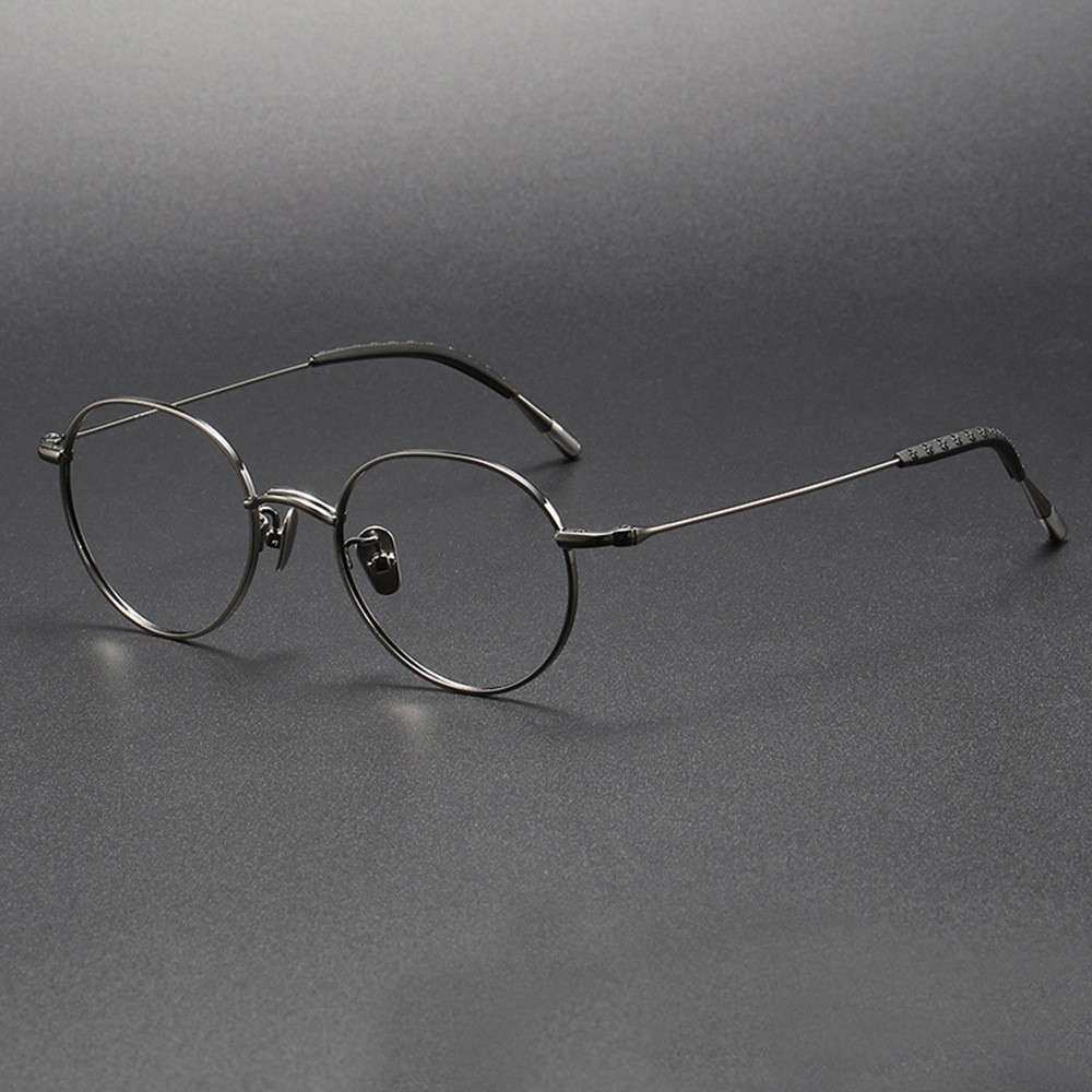 小框眼镜框女纯钛复古圆形防滑脚套5020爆款防蓝光眼镜男钛金属,农机/农具/农膜,割灌机/割草机/油锯,淘宝优惠券,粉丝福利购,淘宝优惠卷
