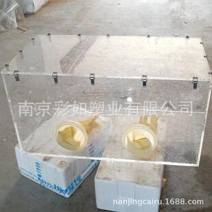0亚克力手套箱厌氧实验真空有机玻璃手套箱干燥密闭防尘储物盒