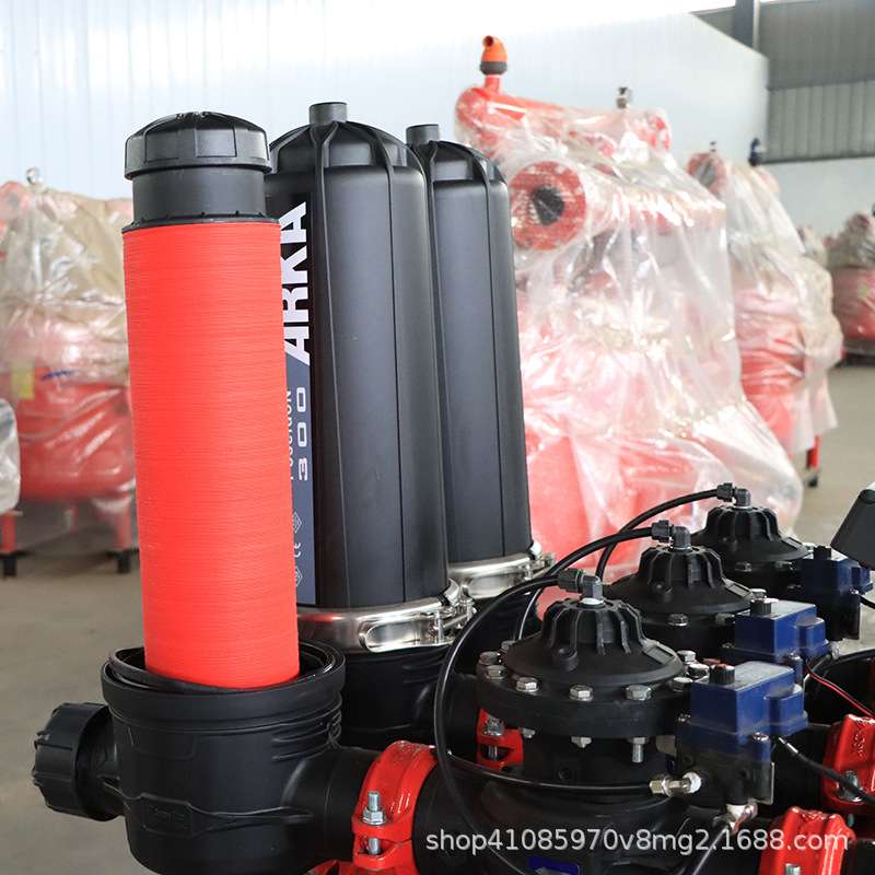 废水处理全自动反冲洗叠片过滤器 农业种植水质过滤器 叠片过滤器