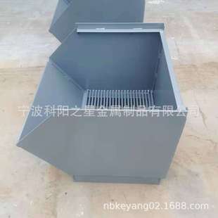 重型铁屑箱钢管放置运输箱铜棒箱工业加厚周转箱物料自卸式卸料箱