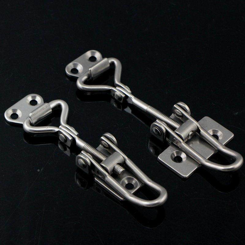 可调整弹簧卡C-1222N C-12夹3N快速3具箱扣024不锈钢锁夹987搭扣