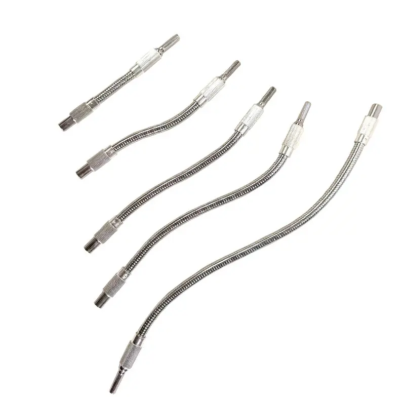 150/200/300/400mm六角柄金属软轴电钻变向螺丝刀批头内六角接杆