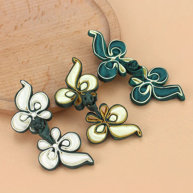 盘扣扣子中式立体菊花名族风旗袍纽扣女唐装手工编织复古装饰