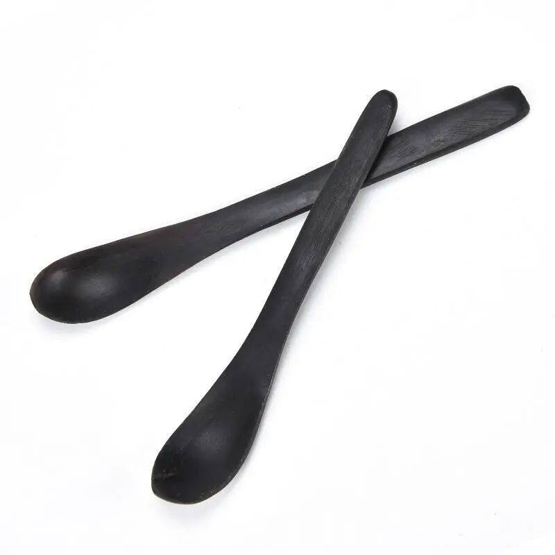 牛角勺 牛角药匙 牛角药勺 牛角匙 天然牛角小勺 精致取样药勺