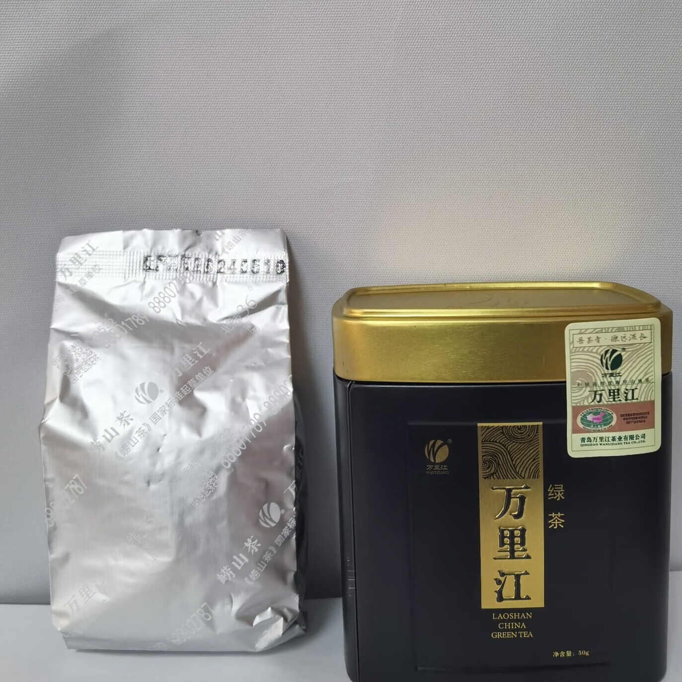 2025万里江崂山绿茶50g