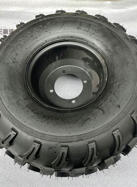 卡丁车配件四轮摩托车沙滩车21X7-8后20X9.5-R8寸真空越野轮胎轮