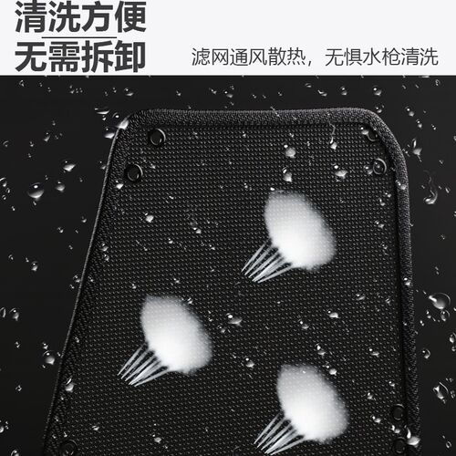 16-23款日产途乐Y62水箱防虫网汽车冷K凝器保护防尘网专用中网改