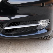 适用于宝马5系GiT 09-13年款535i550i F07保险杠下格栅银色装饰条