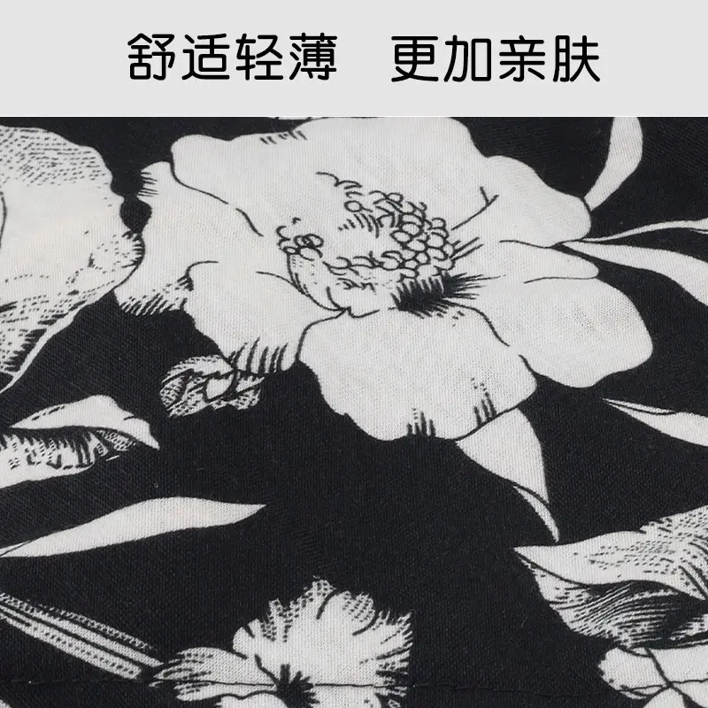 2025年新款女遮白发帽子薄款包头帽春夏透气头巾帽飘带头饰发带帽