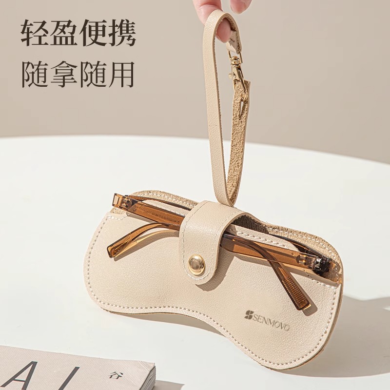 眼镜收纳袋挂件清新式眼镜盒女高档近视墨镜夹收纳套眼睛袋子