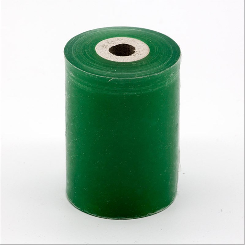 pvc电线膜 捆绑打包膜自粘绿色拉伸缠绕膜果树嫁接包装膜