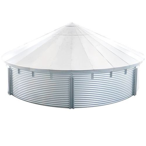 定制果园镀锌板帆布水池大型养鱼池圆形帆布鱼池农田灌溉蓄水池