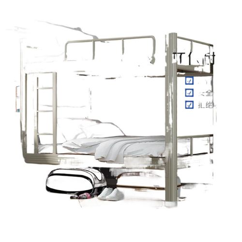 铁床上下铺床双层铁架床员工宿舍上下床工人学生公寓上下铺床二层