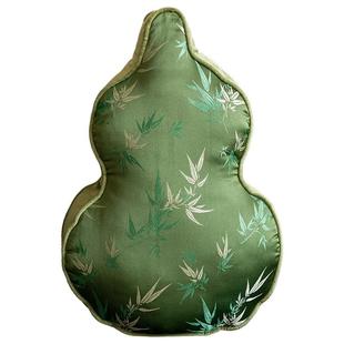 靠枕古风装 新中式 饰轻奢葫芦抱枕客厅沙发异形枕高级感家用床头枕