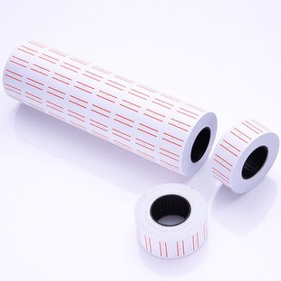 商品标价纸 超市不干胶标签纸 通用打价纸 单排打码纸 厂家直销