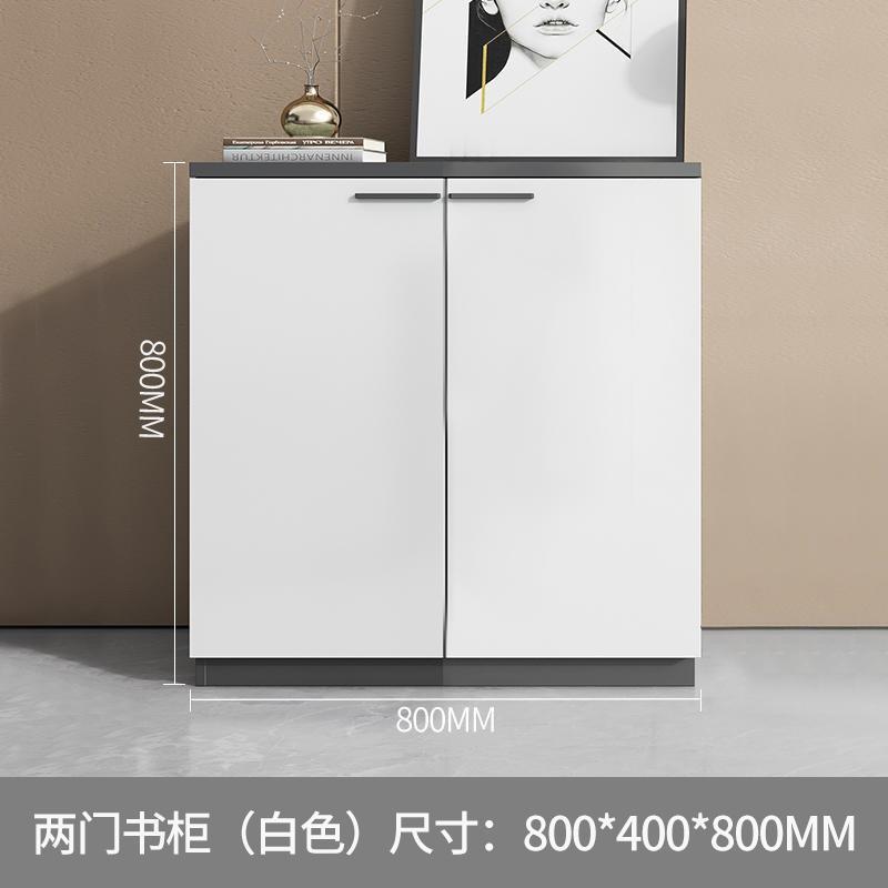 ZX包邮白色文件柜矮柜木质储物柜桌边柜打印机柜隔断柜资料