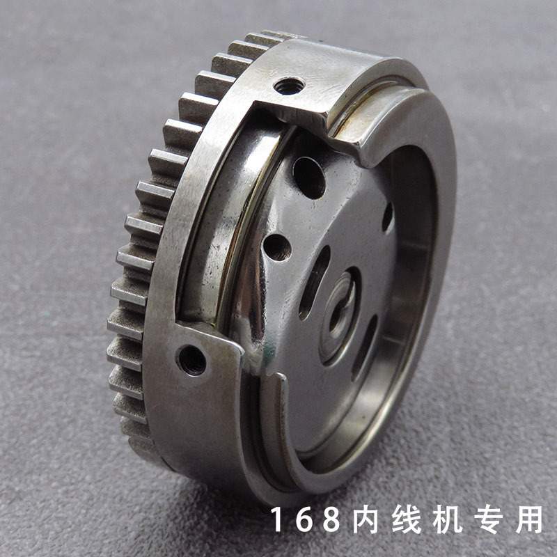168梭床银马款内线机配件锁子旋缩勾线器 工业缝纫机零件摆梭大斧