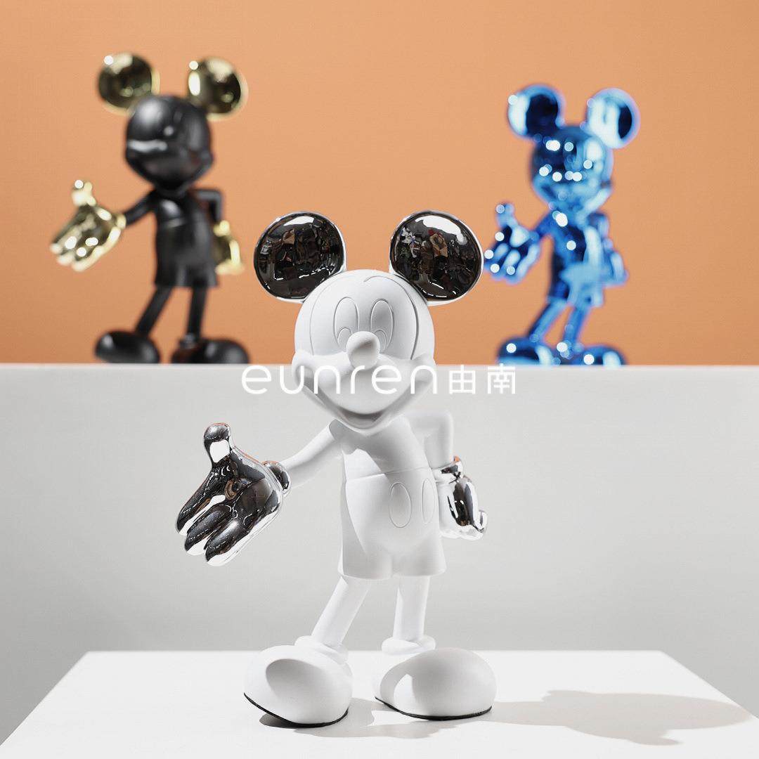 简约轻奢网红迎宾老鼠潮流摆件儿童房卡通玄关客厅店面软装饰品,纺织面料/辅料/配套,纺织机械配件,淘宝优惠券,粉丝福利购,淘宝优惠卷