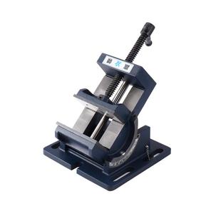 角度平口钳0 赢领可倾导杆式 90度倾斜钻床台虎钳3寸4寸台钻夹具