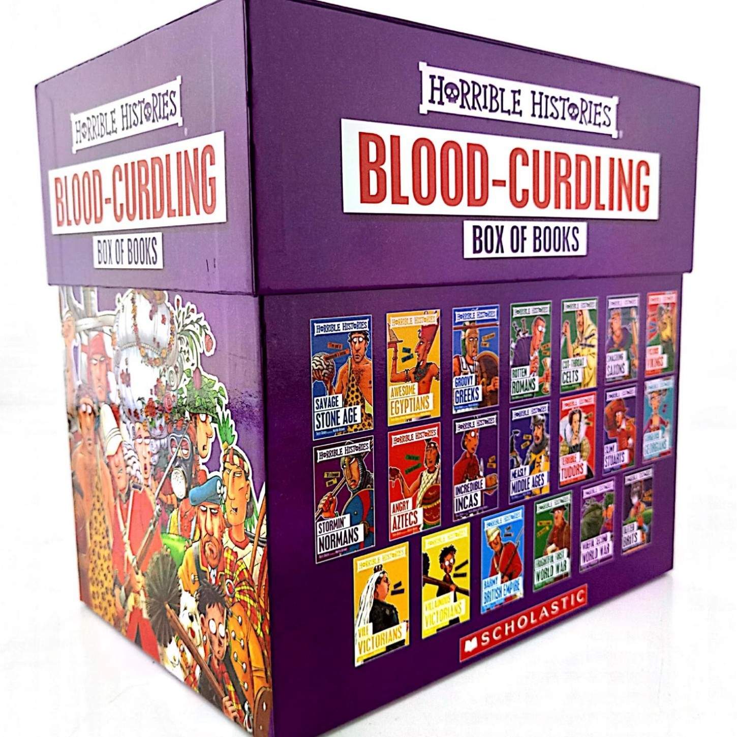 英文版可怕的科学/历史/地理/数学Horrible Histories全套60册