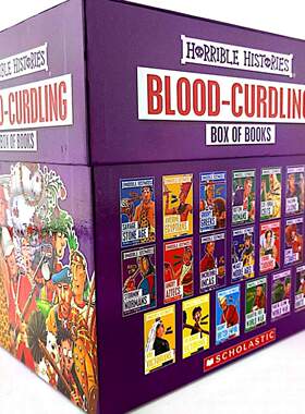 英文版可怕的科学/历史/地理/数学Horrible Histories全套60册