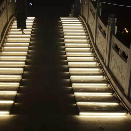 led台阶灯踏步灯嵌入式楼梯户外防水梯步灯