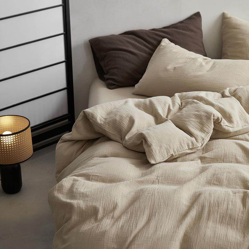 2025秋冬美拉德A类裸睡双层皱皱纱全棉纯棉床单被套床品1.8四件套,纺织面料/辅料/配套,纺织机械配件,淘宝优惠券,粉丝福利购,淘宝优惠卷