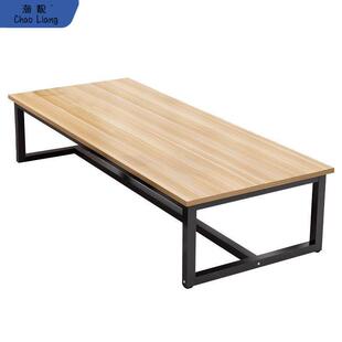 会议桌长桌简约现代办公桌桌椅职员组合培训会议室洽谈长条工 包邮