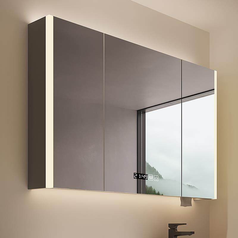 9W智能浴室镜柜卫生间镜子柜挂墙式镜箱带灯除雾浴室单独收纳一体,机械设备,其他机械设备,淘宝优惠券,粉丝福利购,淘宝优惠卷