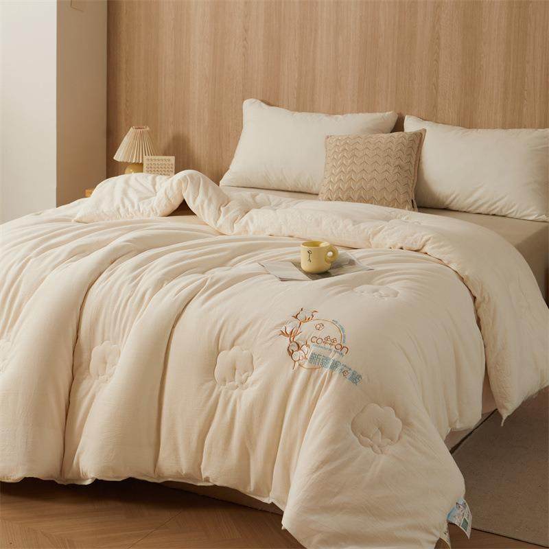 铭刻白绣花棉花冬被春秋被四季用盖被贸易,机械设备,其他机械设备,淘宝优惠券,粉丝福利购,淘宝优惠卷