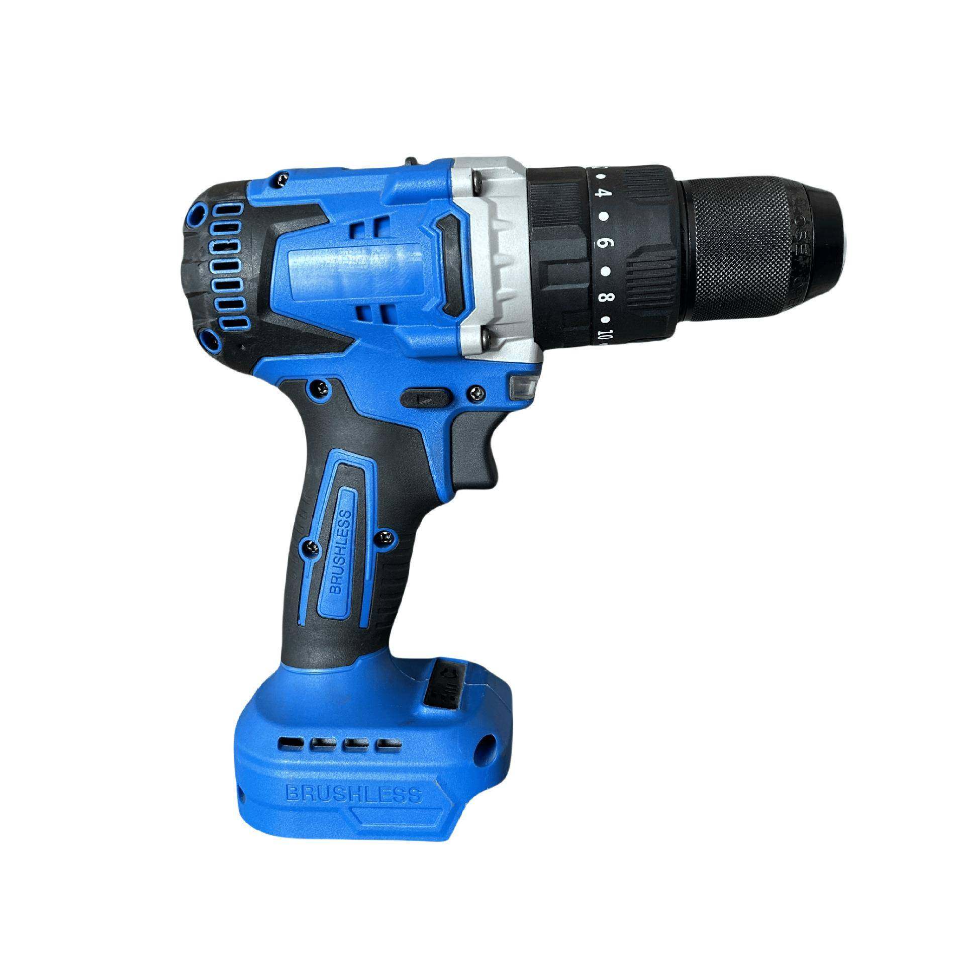 *工厂直销耐用小型手持锂电钻大功率手动三功能无刷电机冲击钻