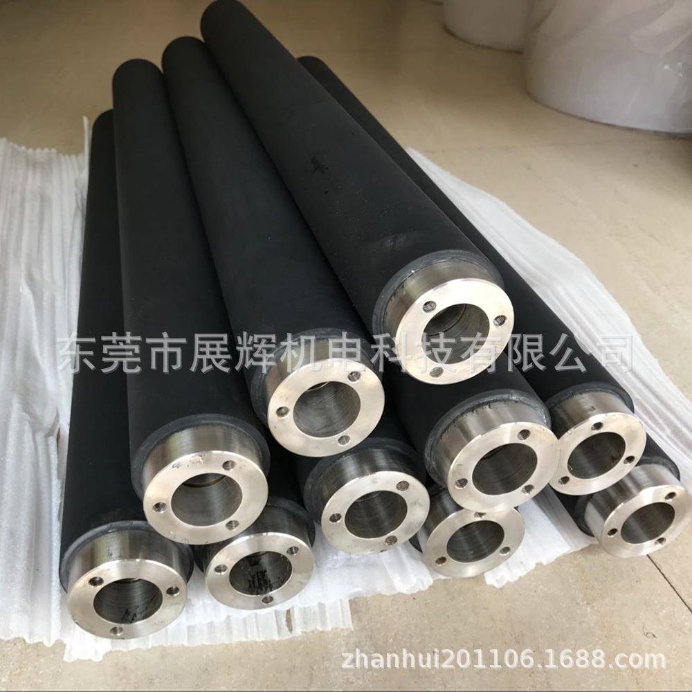 PCB设备配件磨板机包胶辘/轴耐酸碱订/做钢辘来图订/制胶辊