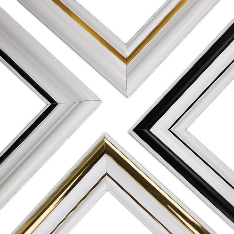 自粘客厅电视背景墙边框PVC线条造型画框装饰镜框压边吊顶美边线