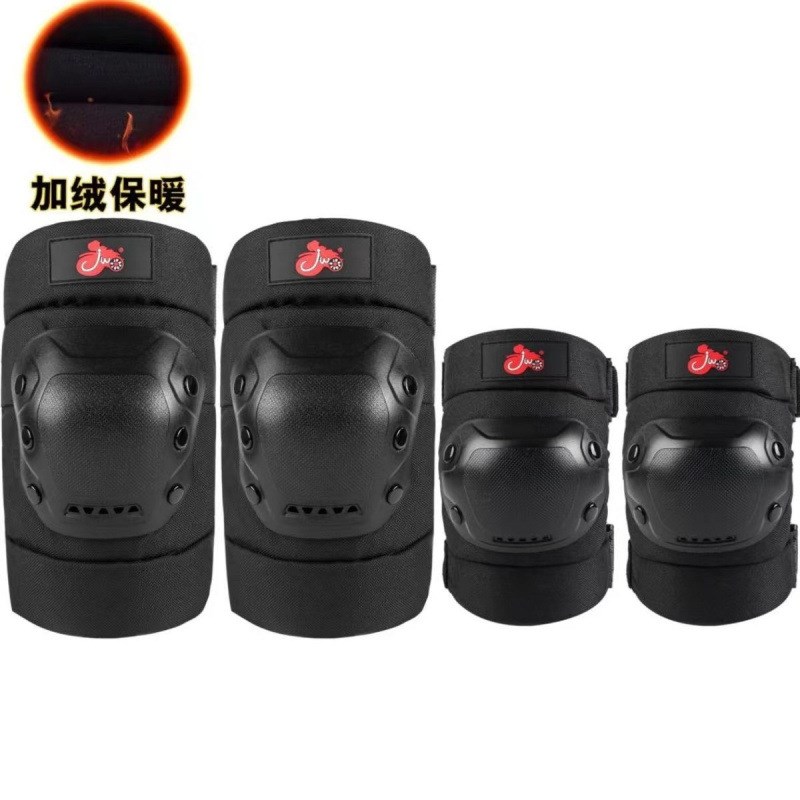 电动车摩托车夏季护膝护肘护具防摔防撞挡风护腿骑行装备工厂供应