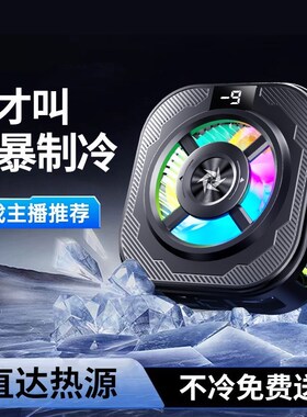 2025新款急速降温便携外设制冷SL39两档调节结冰半导体手机散热器