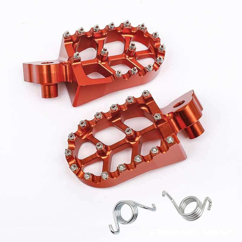 适用于YZ/YZF/WR/85/125/250/400/426/450F越野摩托车防滑脚踏
