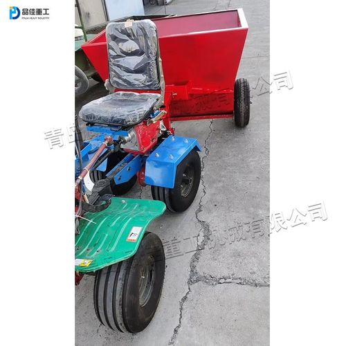 品佳牌座驾式冲砂梳草机自行走四轮草坪冲砂机旋转螺杆梳草机