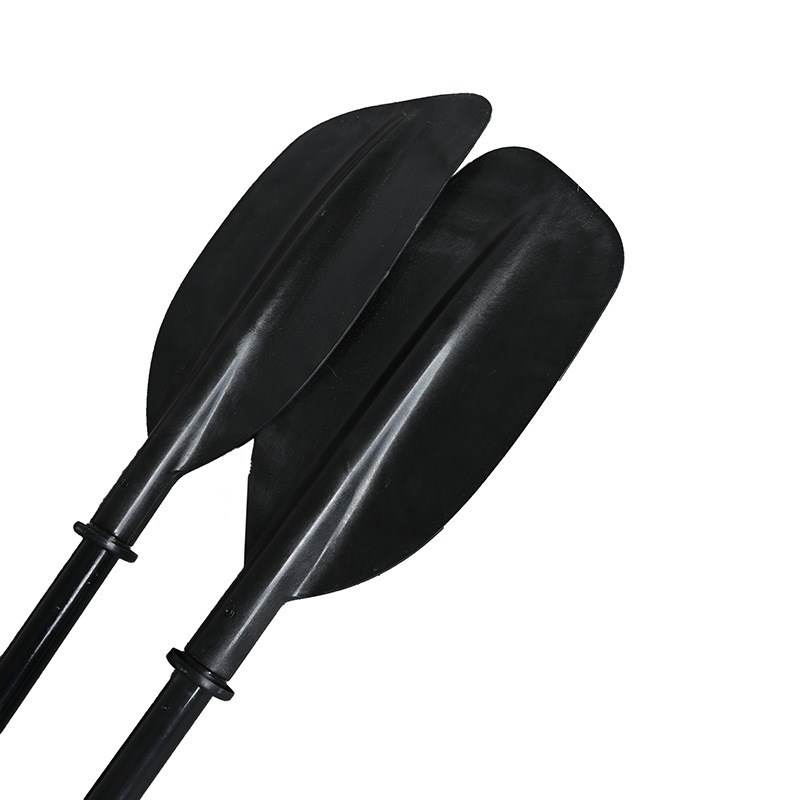 厂家直供皮划艇船桨二节铝合金船桨便携式可拆卸独木舟桨
