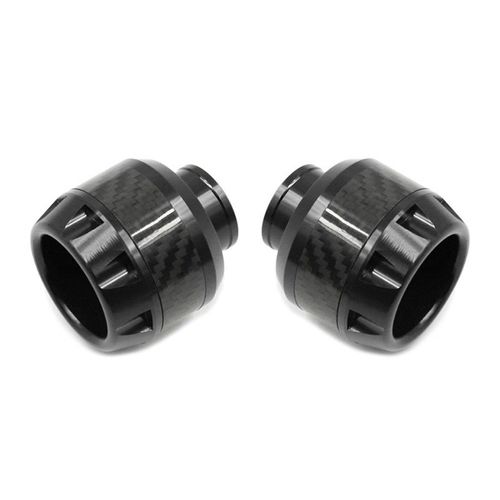 摩托车助力车改装前叉防摔杯MSX125猴子小怪兽碳纤维防撞杯保护盖