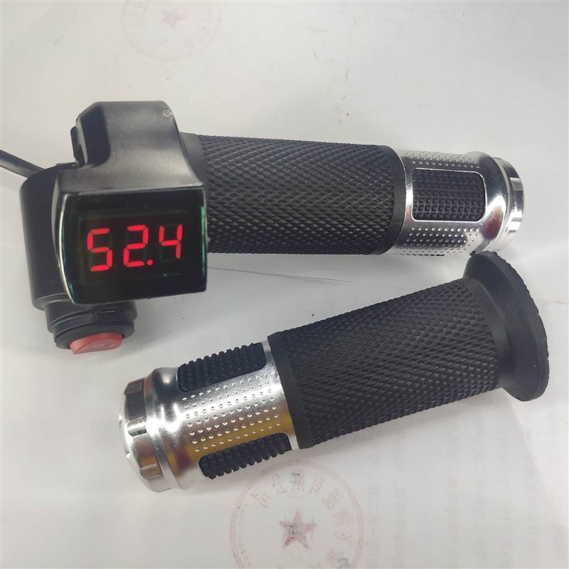 红屏常规三速电动车转把电动车配件调速把节气门手把
