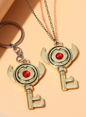 游戏神庙标志项链王国之泪旷野之息金属挂件