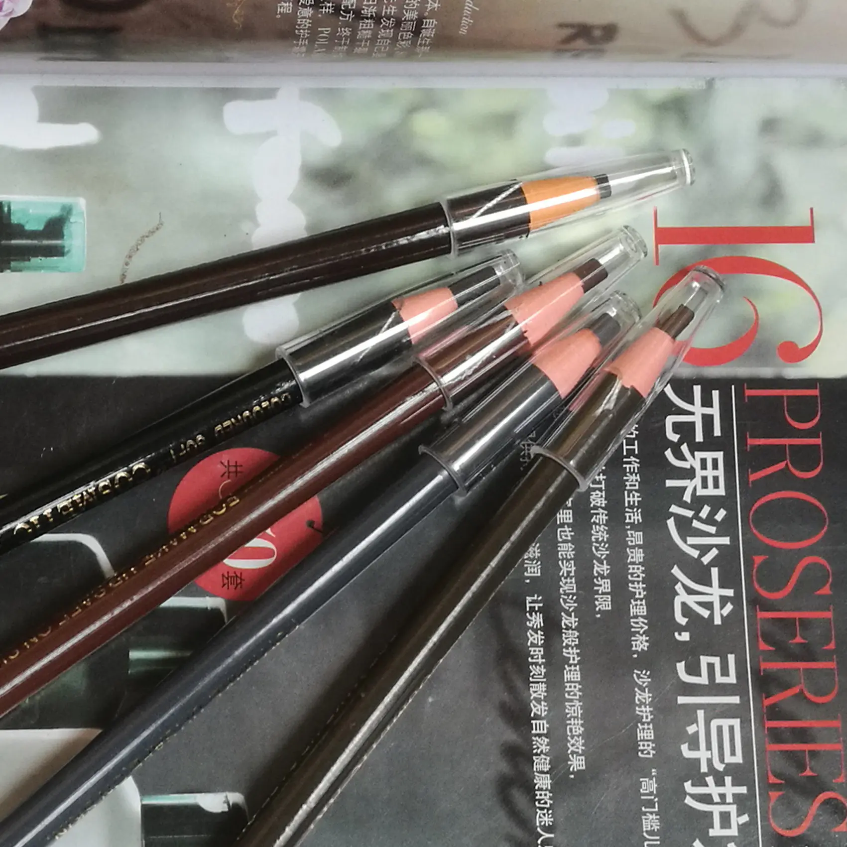 t1818旋转化妆笔撕拉式防水防汗眼线笔画眉美妆拉线眉笔